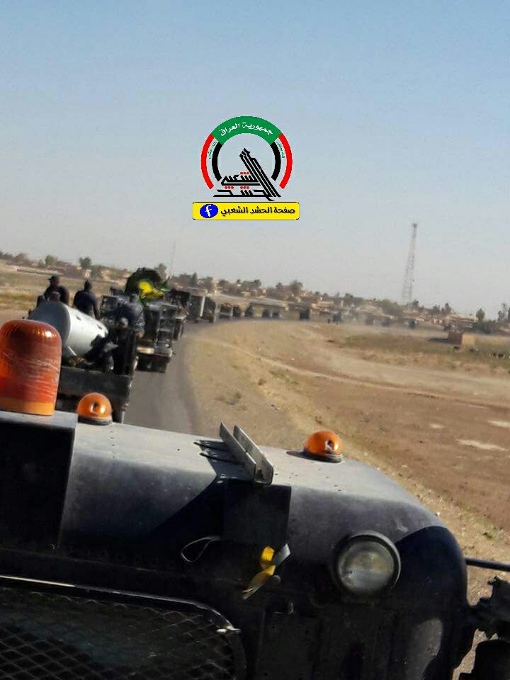 Photo of القوات العراقية ومليشيات الحشد الشعبي تندفع الى حدود كردستان