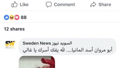 Photo of إنتقادات عربية لصفحة السويد النيوز والسياسي القائم عليها مازن حماش