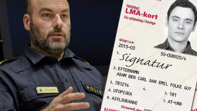 Photo of شرطة الحدود السويدية “بطاقة الأجئ تباع ب ٢٠٠٠ كرون” في السوق السوداء