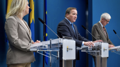 Photo of رئيس الوزراء السويدي يشدد إجرائات الحماية لمواجه إنتشار الكرونا
