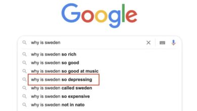 Photo of محرك البحث جوجل والسويد