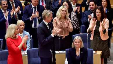 Photo of السويد تحصل على أول رئيسة للوزراء للمرة الثانية في أقل من أسبوع