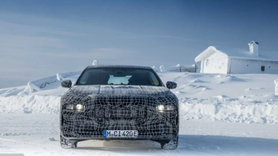 Photo of 2023 BMW i7 Electric Sedan أثناء اختبار الشتاء في السويد