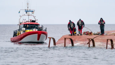 Photo of اعتقال اثنين بعد اصطدام سفينتين بريطانيتين ودنماركية جنوب السويد